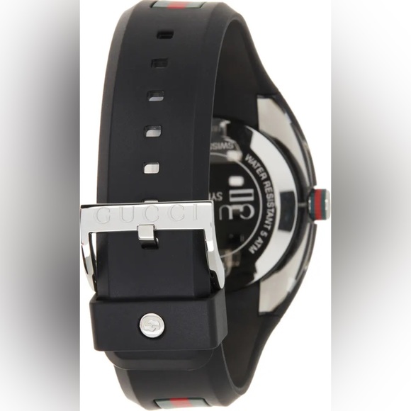Gucci Unisex Sync Rubber Strap Sport Watch, 46mm - Picture 2 of 7